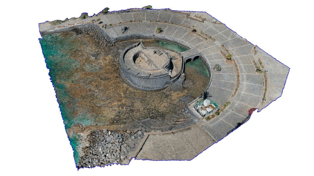 Castillo de San Juan digitalizado en 3D, Santa Cruz de Tenerife