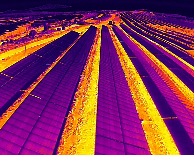 Inspección térmica con drones | Bee3Dron
