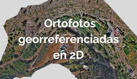 Ortofotos georreferenciadas en 2D